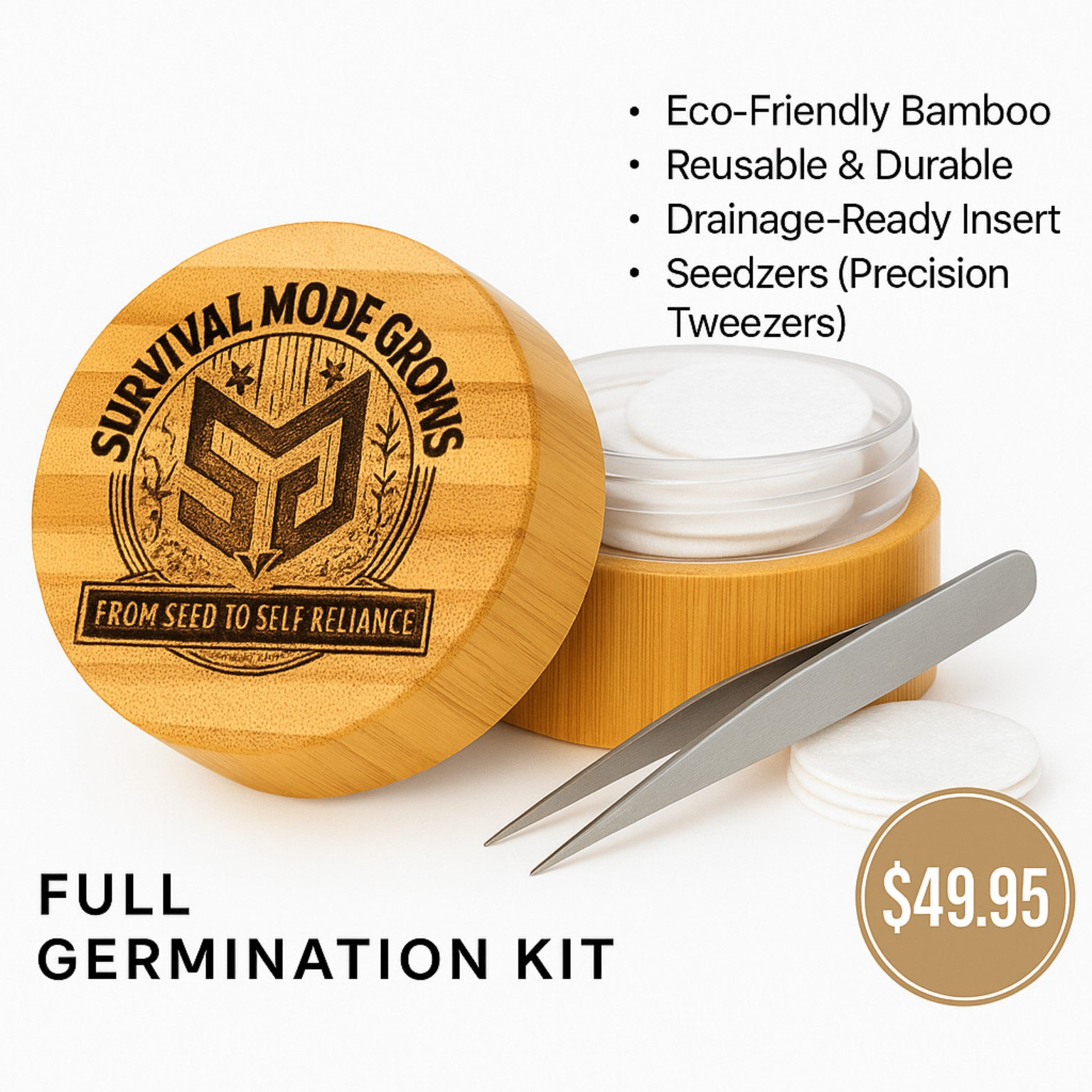 Complete Survival Mode Grows germination kit